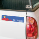 Recherche de l idaho voiture autocollants Drapeau