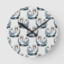 Recherche de cygne horloges Animal