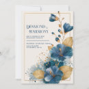 Recherche de bleu profond invitations Pour eux