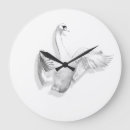 Recherche de oiseaux aquatiques horloges Cygne