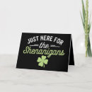 Recherche de leprechauns vœux cartes Jour