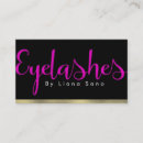 Recherche de extension cils cartes visite Moderne