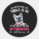 Recherche de dog valentine autocollants Bulldog français