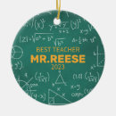 Recherche de génial ornements Professeur