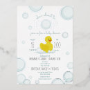 Recherche de rubber duck baby shower invitations Bébé