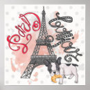 Recherche de paris decor posters Bonjour