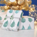 Recherche de vert de pin papier cadeau Hiver