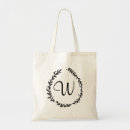 Recherche de et mariage floral blanc sacs Monogramme