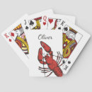Recherche de homard jeux de cartes Écrevisse