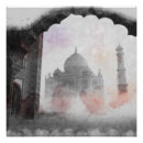 Recherche de le taj mahal posters Rétro