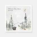 Recherche de baby shower hibou serviettes Aquarelle