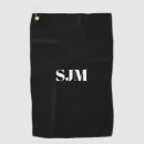 Recherche de balle golf serviettes Initiales