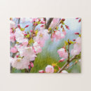 Recherche de cerisiers puzzles Pour elle