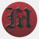 Recherche de rouge noir autocollants Gothique