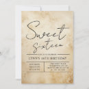 Recherche de fête du 16ème invitations Élégant