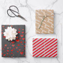 Recherche de red stripes papier cadeau Simple