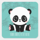 Recherche de panda bleu autocollants Ours