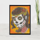 Recherche de dia muertos vœux cartes Jour mexicain des morts