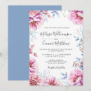 Recherche de pink floral mariage invitations Couple