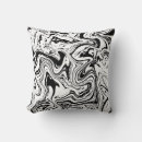 Recherche de marbre noir blanc coussins Luxe