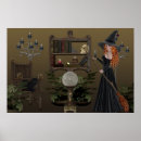 Recherche de sorcière sur le balai posters Chat