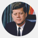 Recherche de john kennedy autocollants Président