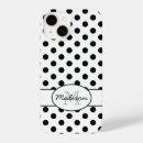 Recherche de motif noir et blanc iphone coques Rétro