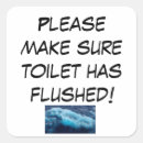 Recherche de toilettes autocollants Brut