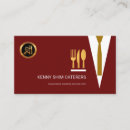 Recherche de couverts cartes visite Chef