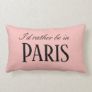 Recherche de rose paris coussins Girly