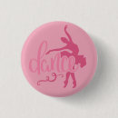 Recherche de danse badges Danseuse de ballet