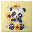 Recherche de pandas mignons carreaux Ours