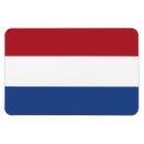 Recherche de drapeau pays bas magnets Blanc