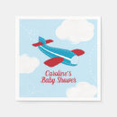 Recherche de avion serviettes Baby shower d'avion