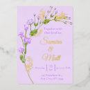 Recherche de silver foil invitations Violet