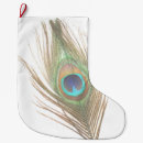 Recherche de paons chaussette de noël Coloré