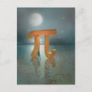 Recherche de symbole pi cartes postales Geek