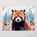 Recherche de red panda cartes postales Nature