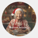 Recherche de mme claus autocollants Joyeux