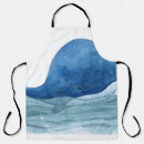 Recherche de baleine tabliers Aquarelle