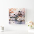 Recherche de fleur de sakura horloges Japon