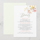 Recherche de ressort 11x16 invitations Floral