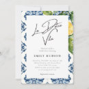 Recherche de bridal shower invitations La dolce vita