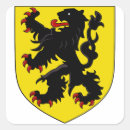 Recherche de la flandre autocollants Drapeau