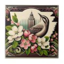 Recherche de oiseaux roses carreaux Floral