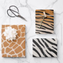 Recherche de tiger papier cadeau Faune