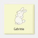 Recherche de lapin blanc magnets Animal