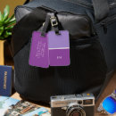 Recherche de jolie fille bagages étiquettes Violet