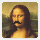Recherche de humour femme autocollants Moustache