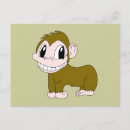 Recherche de chimpanzee postcards cartes postales Amusant